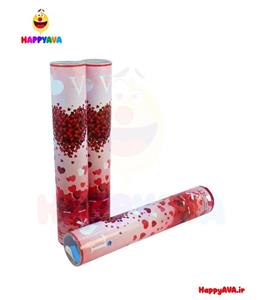 کاغذ پران ( بمب شادی) طرح قلب