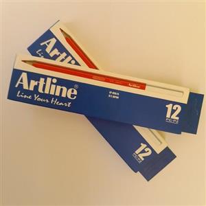 مداد قرمز  سه گوش آرتلین