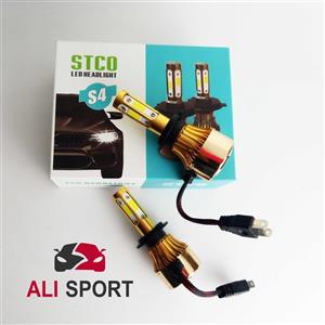 هدلایت چهارطرفه s4 پایه H7 برند stco