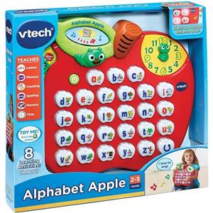 بازی آموزشی وی تک مدل سیب الفبا کد 101003-80 Vtech Alphabet Apple 80-101003 Educational Game