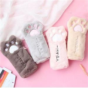 جا مدادی تک زیپ پولیشی طرح پنجه شیر در 4 رنگ مختلف