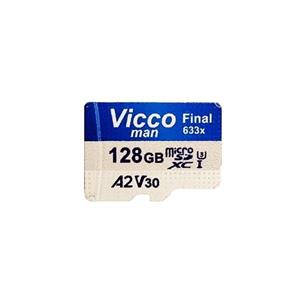 کارت حافظه microSDXC ویکومن مدل Final 633x کلاس 10 استاندارد UHS-I U3 سرعت 100MBps ظرفیت 128 گیگابایت 