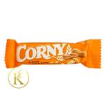 پروتئین بار رژیمی کورنی آلمان با طعم بادام زمینی (25 گرم) corny