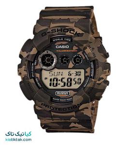 ساعت مچی دیجیتالی مردانه کاسیو جی شاک GD-120CM-5DR Casio G-Shock GD-120CM-5DR