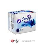 نوار بهداشتی نازک برند Confy Lady مدل Ultra Extra long بسته 7 عددی