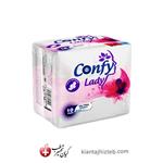 نوار بهداشتی نازک برند Confy Lady مدل Ultra Normal بسته 10 عددی