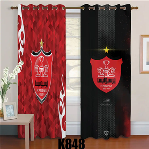 ست فرش پرده طرح پرسپولیس کدF431