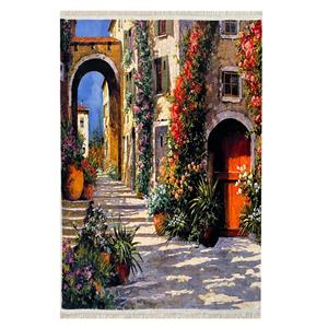 فرش اختصاصی چاپی طرح منظره کد1053