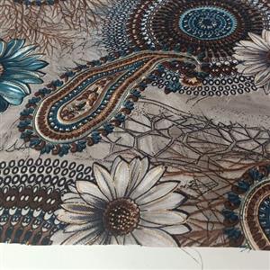 حراج پارچه چادر هندی طلاکوب درجه یک