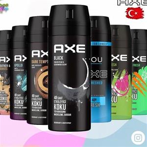 اسپری دئودورانت اکس AXE اورجینال وارداتی،مردانه،زنانه،اسپرت 