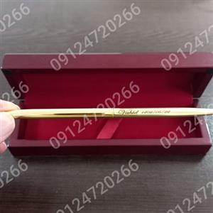 خودکار لاکچری روکش طلا 24عیار 