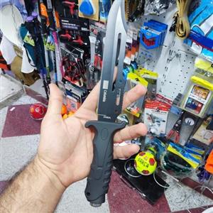 چاقو شکاری کوهنوردی برند کلمبیا قلاف دار دارای شیشه شکن