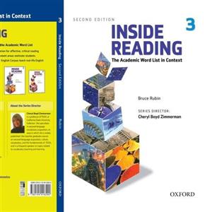 کتاب اینساید ریدینگ 3 سکند ادیشن inside reading 3 second edition همراه با سی دی
