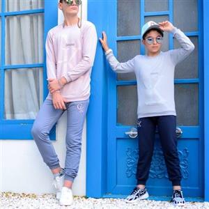 ست بلوز شلوار پسرانه دورس دو نخ