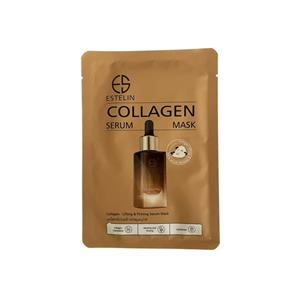 ماسک ورقه ای کلاژن استلین 25گرم ESTELIN Collagen Serum Mask