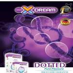 کاندوم خاردار ایکس دریم بسته 12 عددیXDream - Dotted Condoms- طرXDream - Dotted Condoms