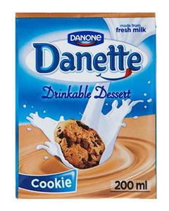 دسر نوشیدنی بیسکوییت دنت مقدار 0.2 لیتر Danette Cookie Drinkable Dessert 0.2 lit