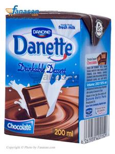 دسر نوشیدنی دنت شکلاتی 200 میلی لیتر Danette Chocolate Drinkable Dessert 0.2 lit