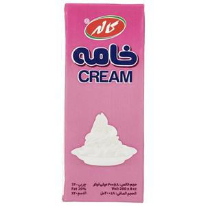 خامه صبحانه کاله 200 گرمی 
