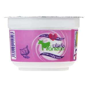 ماست موسیر مانیزان مقدار 250 گرم Manizan Shallot Yoghurt 250gr