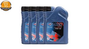 روغن موتور خودرو فوسر مدل Drive Formula 10W-40 حجم 1 لیتر بسته 5 عددی Fosser Drive Formula 10W-40 Engine Oil 1L Pack of 5