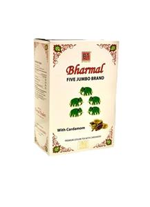 چای بارمال پنج فیل هل دار 500 گرم  Bharmal Tea five jumbo push