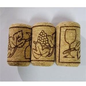 چوب پنبه استوانه ای پرتغالی پک 10 عددی وارداتی بطری