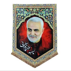 پرچم  دفاع مقدس طرح مدافع حرم حاج قاسم سلیمانی