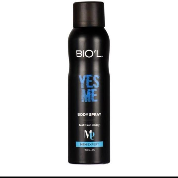 اسپری بدن مردانه مدل Yes Me حجم 150میل بیول