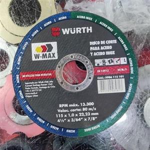 صفحه برش 115 استیل wurth  مدل W-MAX