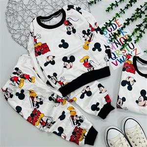 بلوز شلوار مخمل دخترانه تک رنگ