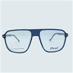 عینک طبی با کاور آفتابی مردانه مدل دزیل به همراه کاور مشکی