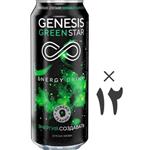 نوشیدنی انرژی زا جنسیس 12 عددی Genesis Green Star