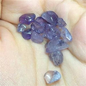 مهره سنگ دفرمه آمیتیس ریز سوراخ دار  کد277