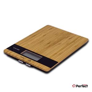 ترازو دیجیتال آشپزخانه  کمری مدل 9710 با صفحه چوبی