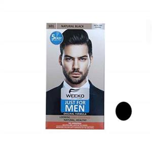 کیت رنگ مو آقایان ویکو شماره 101 مشکی طبیعی حجم 100 میلی لیتر