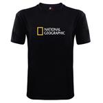 تی شرت آستین کوتاه مردانه مدل National Geographic کد b047 رنگ مشکی