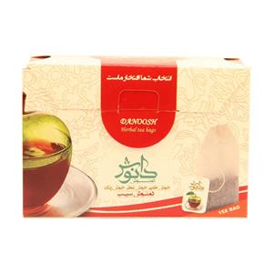 دمنوش میوه ای سیب دانوش بسته 15 عددی Danoosh Apple Fruit Tea Pack of 