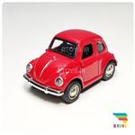 ماکت فلزی فولکس بیتل فانتزی قرمز(Volkswagen Beetle)