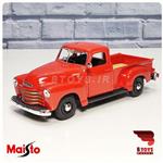 ماکت ماشین فلزی شورولت 3100 پیکاپ1950 قرمز(Chevrolet 3100 pickup Maisto)