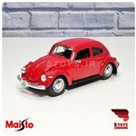 ماکت ماشین فلزی فولکس بیتل قرمز(Vlkswagen Beetle Maisto)