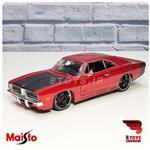 ماکت ماشین فلزی دوج چارجر 1969 قرمز(Dodge charger Maisto)