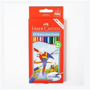 مداد رنگی 12 رنگ فابر کاستل طوطی آبرنگی (FABER CASTELL)