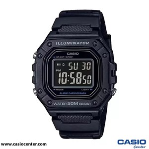 ساعت مچی کاسیو مدل W-218H-1BVDF