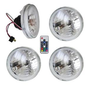 چراغ جلو رنگی نیسان مجموعه 4 عددی کد 0052