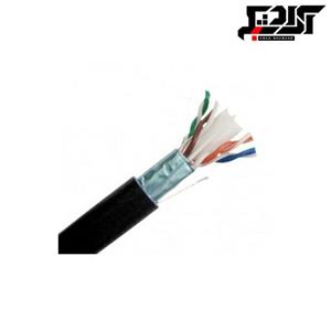 کابل مخابراتی 2زوج 0.6 مشکی CU حلقه 500 متری