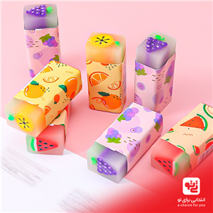 پاک کن مغزدار طرح میوه مدل 1776