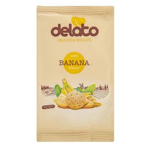 بیسکویت با طعم موز دلاتو مقدار 85 گرم Delato Deicious Biscuits With Banana Flavor 85gr 