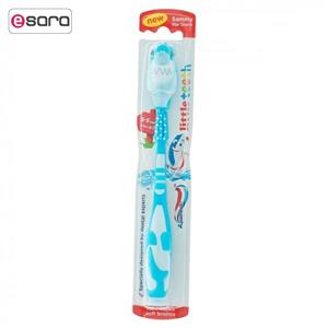 مسواک کودک اکوافرش مدل Sammy 3 5 Years با برس نرم Aquafresh Soft Toothbrush 