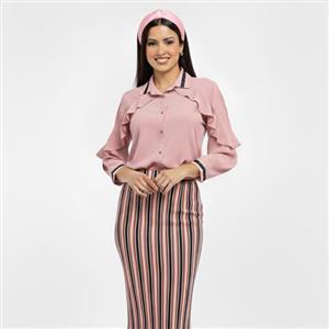 شومیز مجلسی چیندار